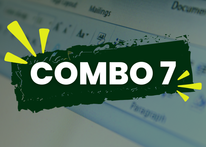 Combo 7 – Word Básico + Informática Básica + Assistente Administrativo